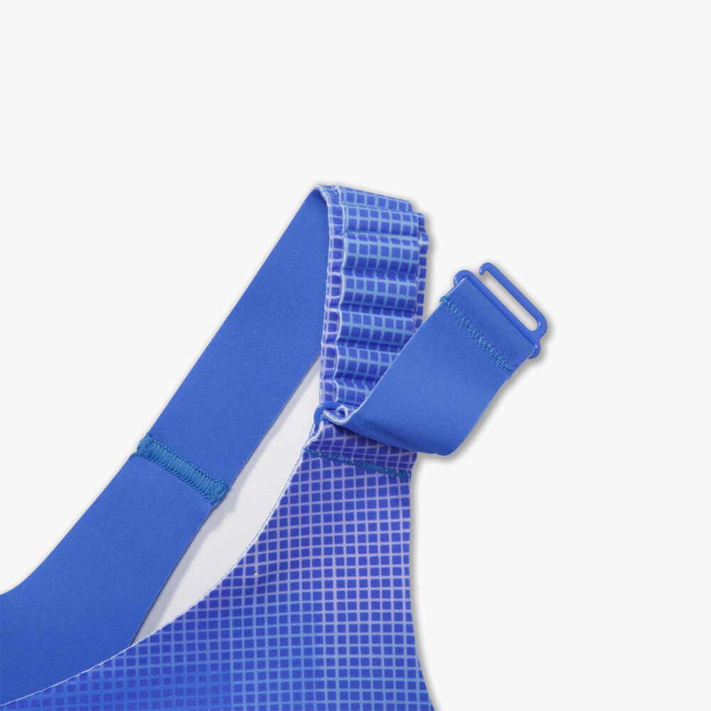 Brooks Racerback 2.0 Sports Bra - Bluetiful Altitude Print