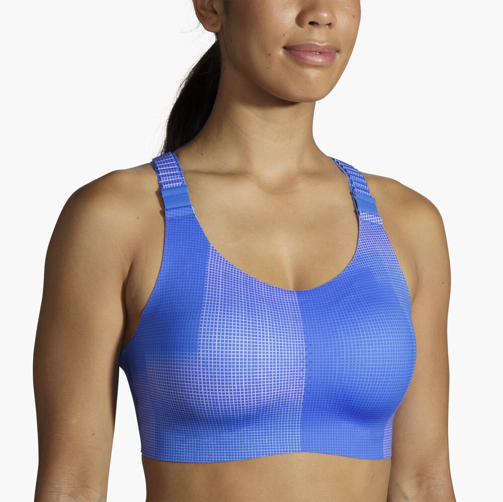 Brooks Racerback 2.0 Sports Bra - Bluetiful Altitude Print