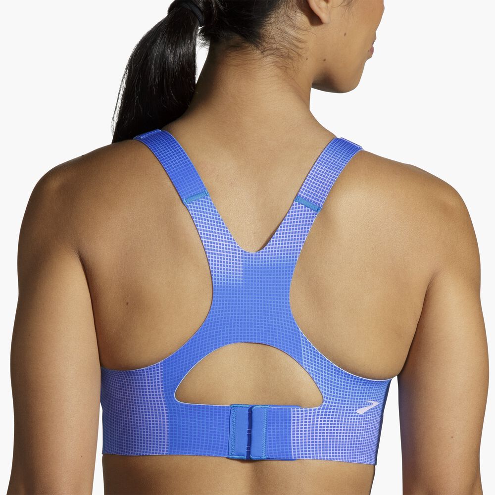 Brooks Racerback 2.0 Sports Bra - Bluetiful Altitude Print