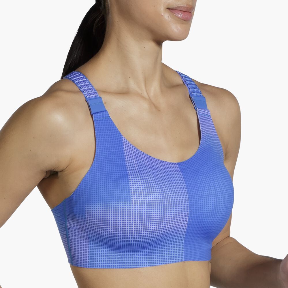 Brooks Racerback 2.0 Sports Bra - Bluetiful Altitude Print