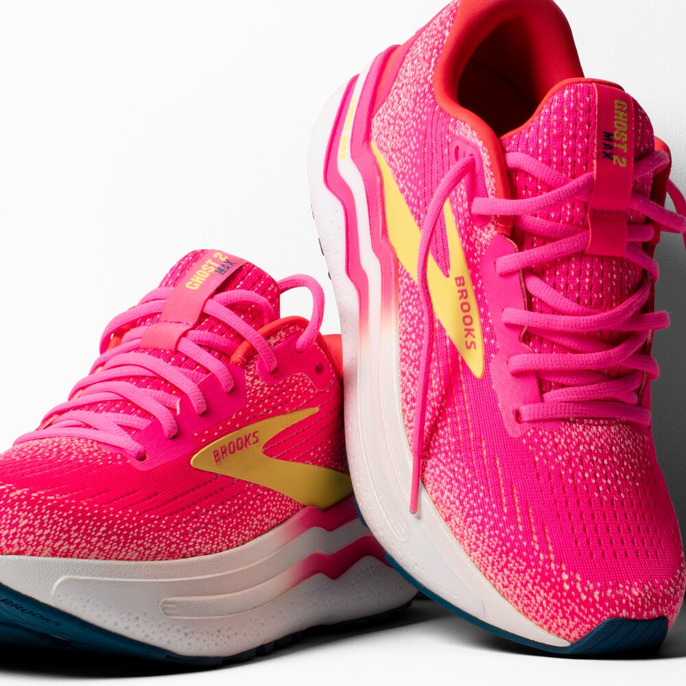 Brooks Ghost Max 2 - Pink/Lemon Tonic/Pink
