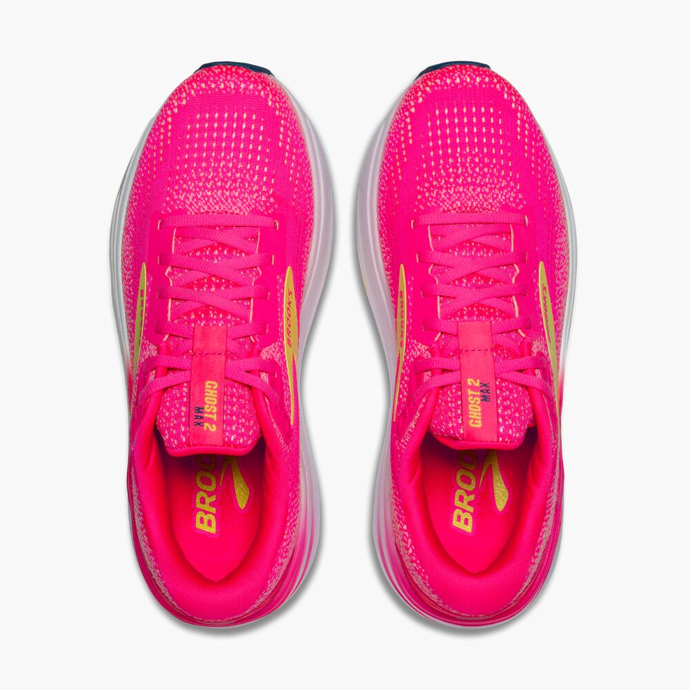 Brooks Ghost Max 2 - Pink/Lemon Tonic/Pink