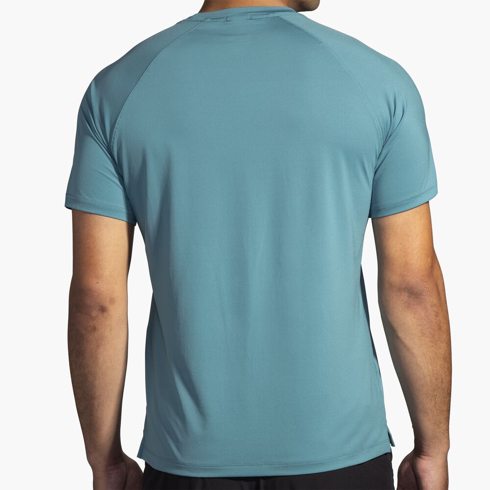 Brooks Atmosphere Short Sleeve 2.0 - Sturmblau