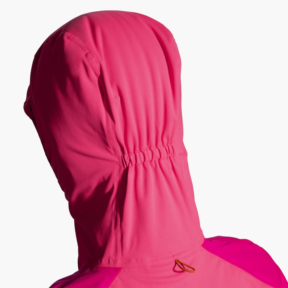 Brooks High Point Waterproof Jacket - Hyper Pink/Fuchsia