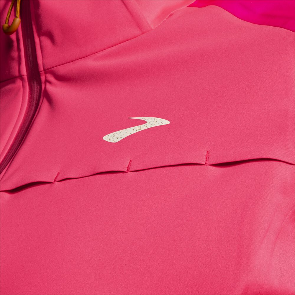 Brooks High Point Waterproof Jacket - Hyper Pink/Fuchsia