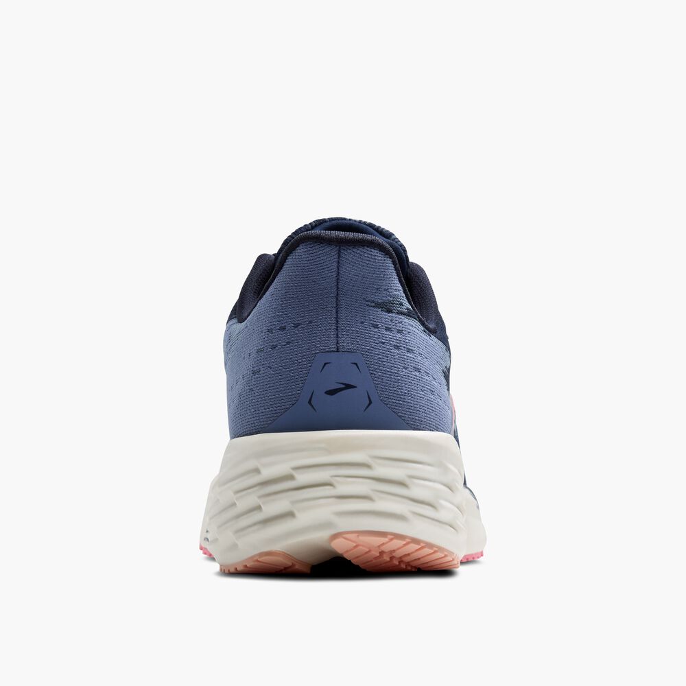 Brooks Launch 11 - Peacoat/Blau/Pfirsich
