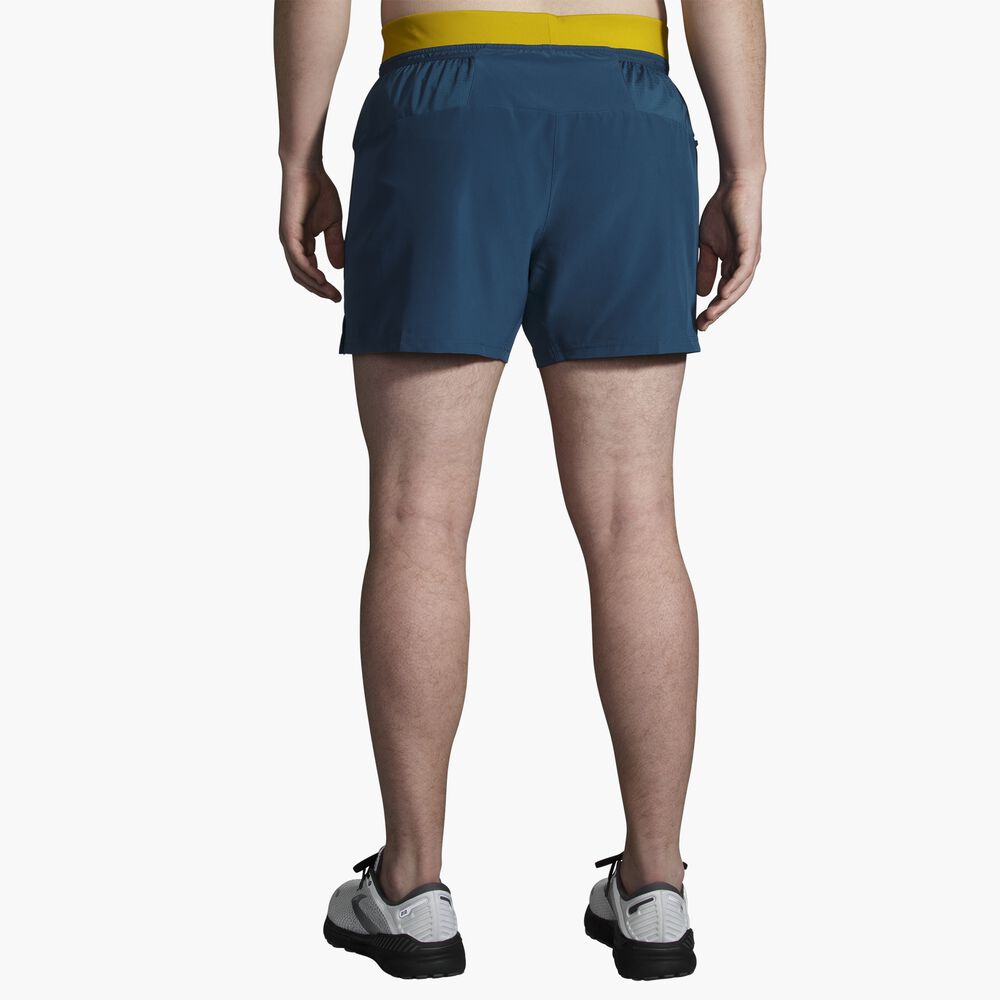 Brooks Sherpa 5" 2-in-1 Short - Indigo Rush/Golden Hour