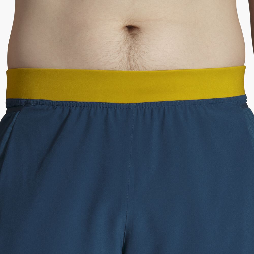 Brooks Sherpa 5" 2-in-1 Short - Indigo Rush/Golden Hour