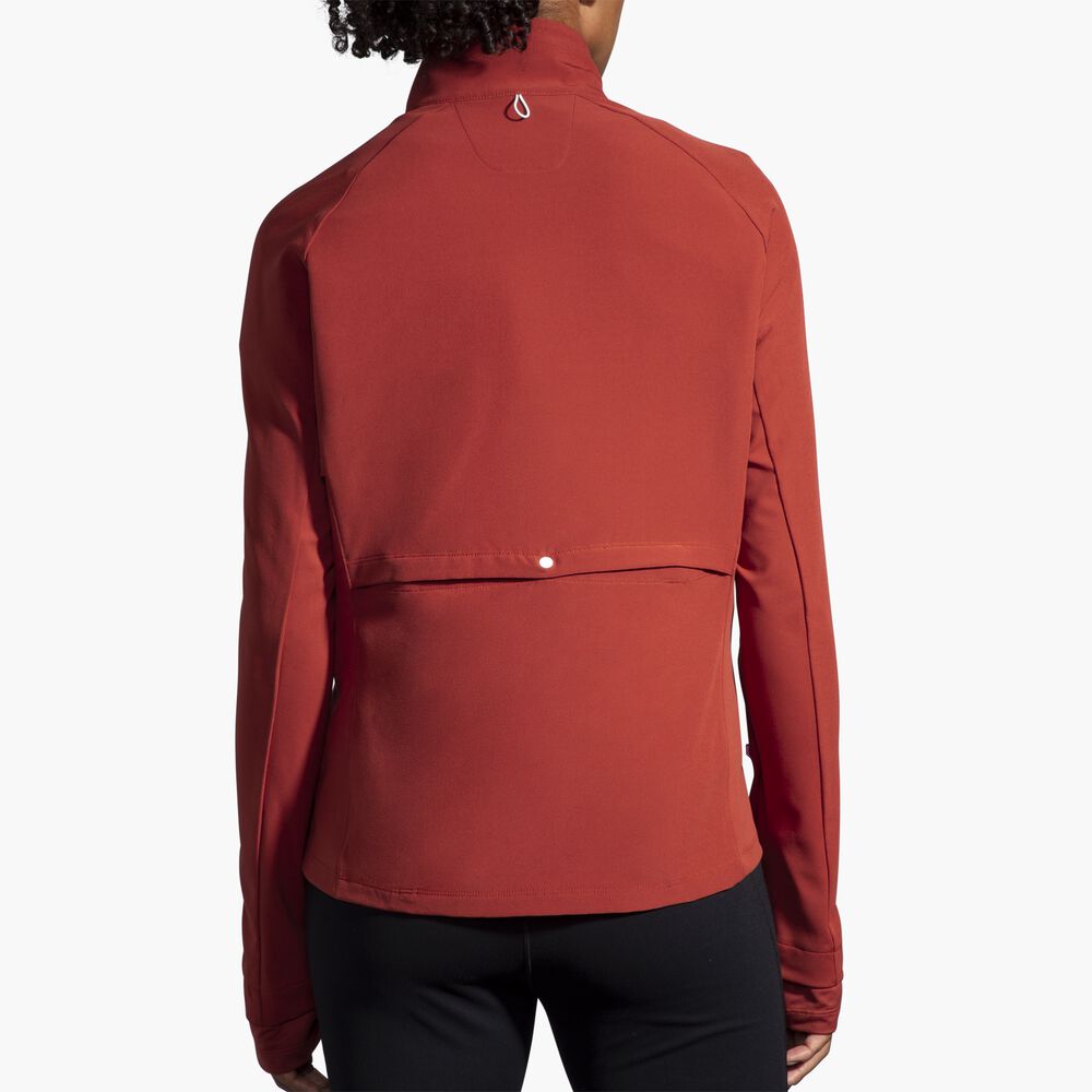 Brooks Fusion Hybrid Jacket - Kupfer/Laufrosine