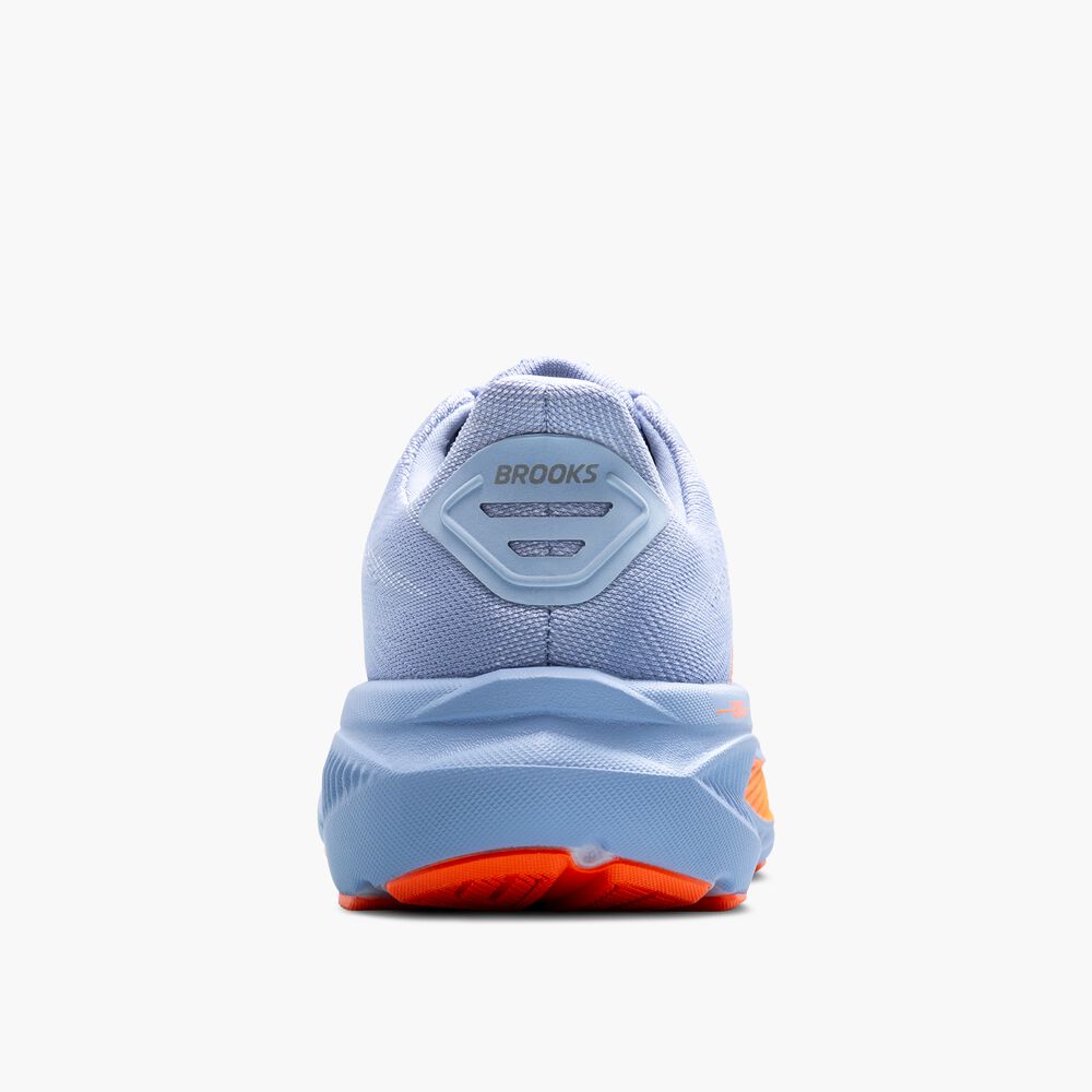 Brooks Ghost 17 - Blaureiher/Weiß/Orange