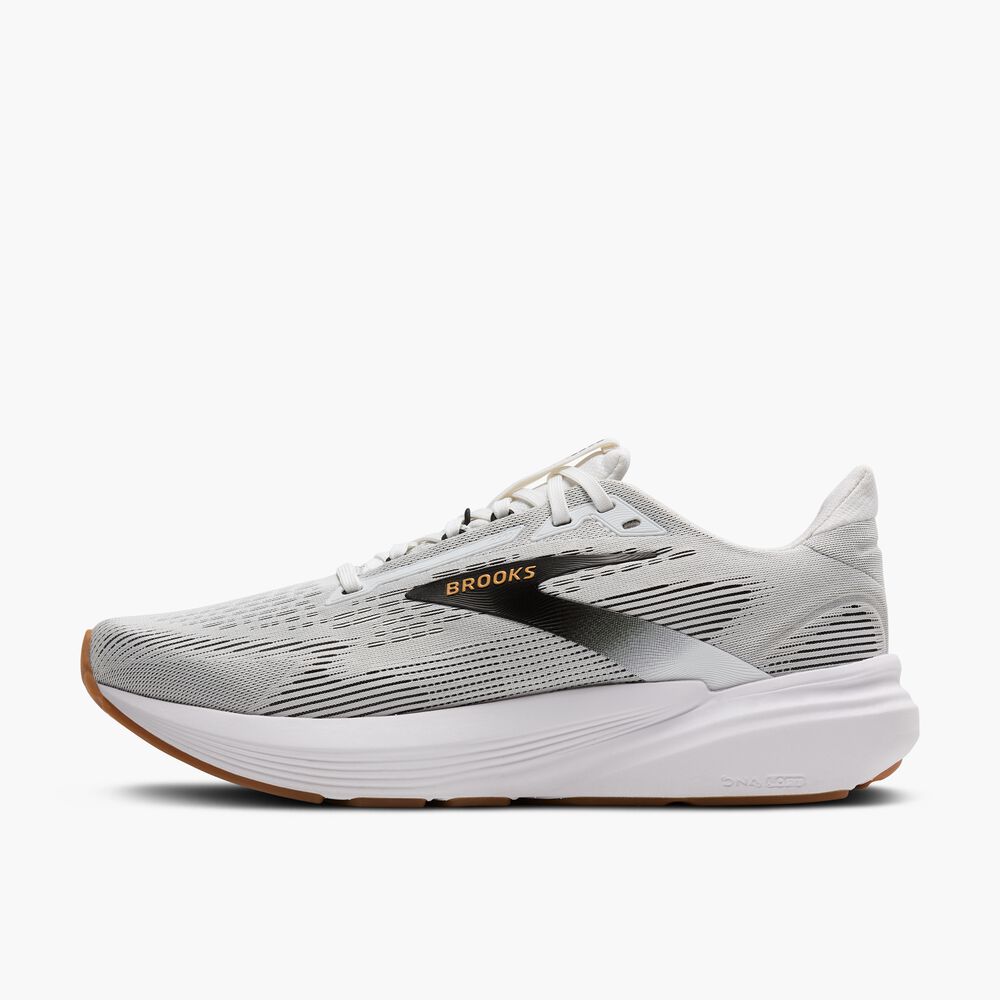Brooks Revel 8 - Weiß/Schwarz/Oak Buff