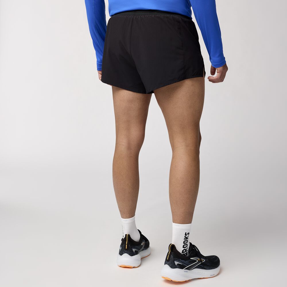 Brooks Breakaway 3" Short - Schwarz