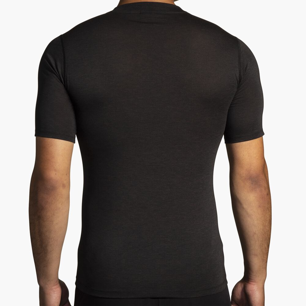 Brooks High Point Short Sleeve - Schwarz