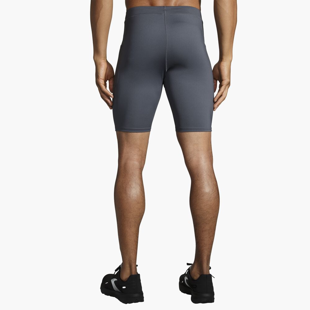 Brooks Source 9" Short Tight - Asphalt