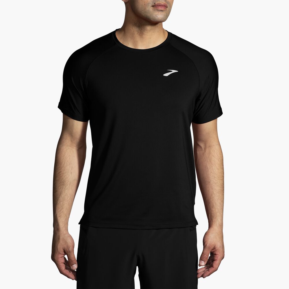 Brooks Atmosphere Short Sleeve 2.0 - Schwarz