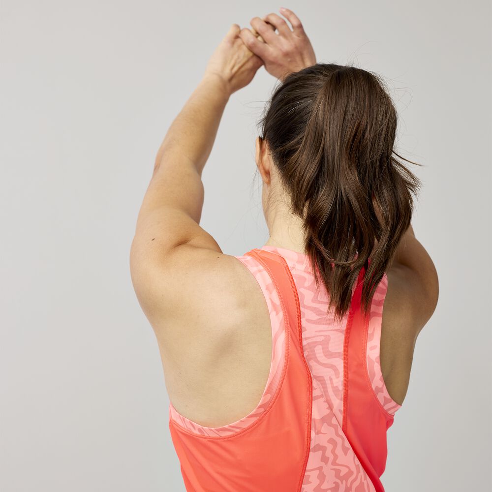 Brooks Sprint Free Tank 3.0 - Neo Cayenne Speedscape