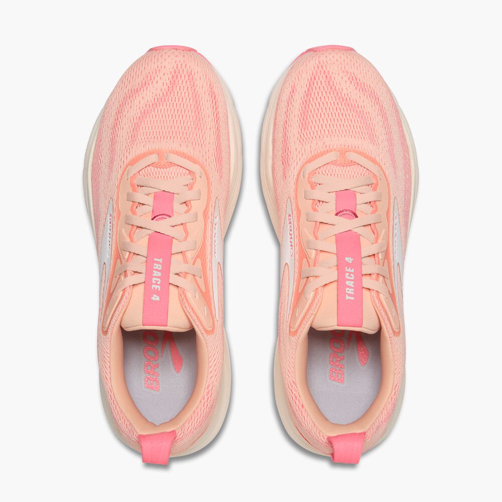 Brooks Trace 4 - Tropical Peach/Dianthus/Grau