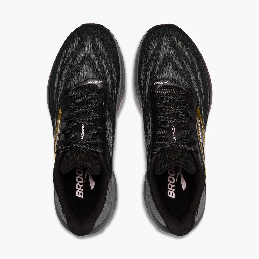 Brooks Launch 11 - Schwarz/Grau/Gold