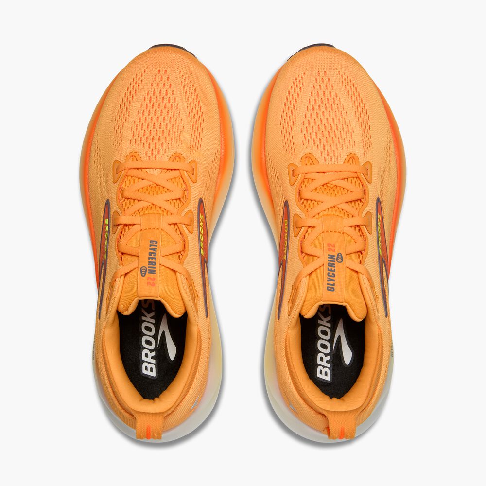 Brooks Glycerin 22 - Orange/Nightlife/Weiß