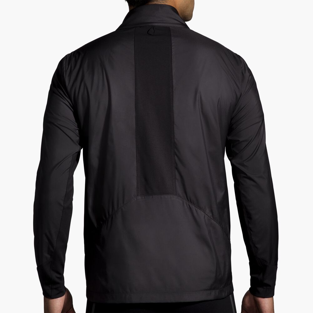 Brooks Shield Hybrid Jacket 2.0 - Grauer Himmel