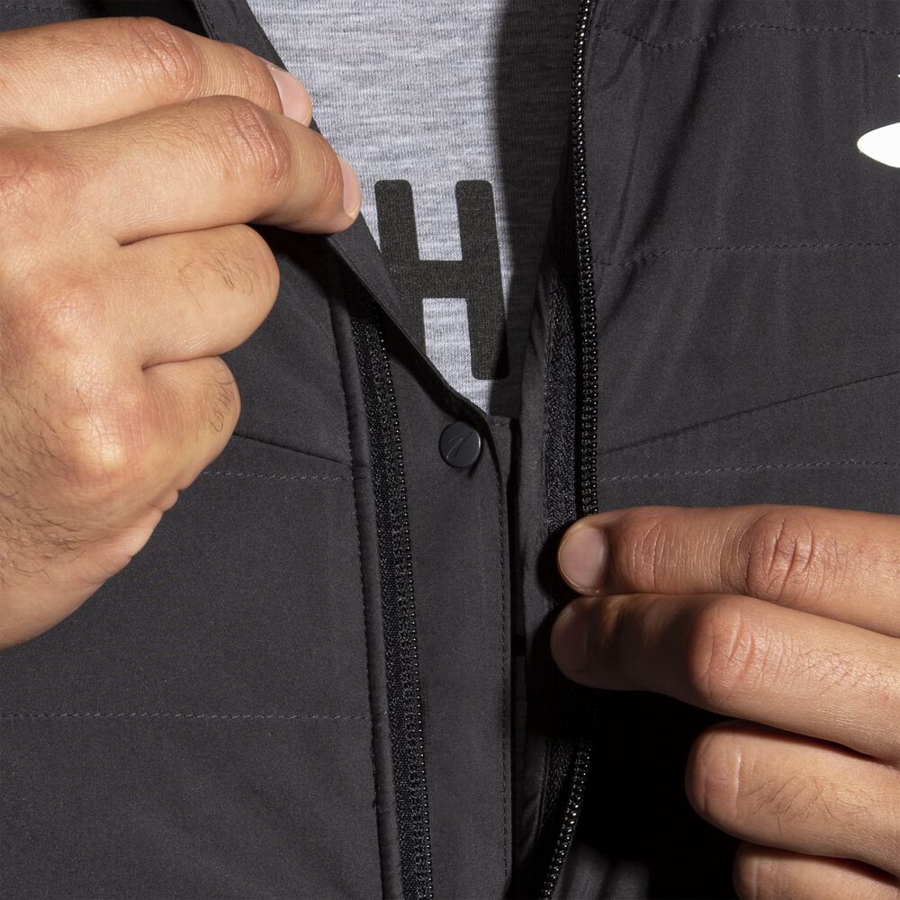 Brooks Shield Hybrid Jacket 2.0 - Grauer Himmel