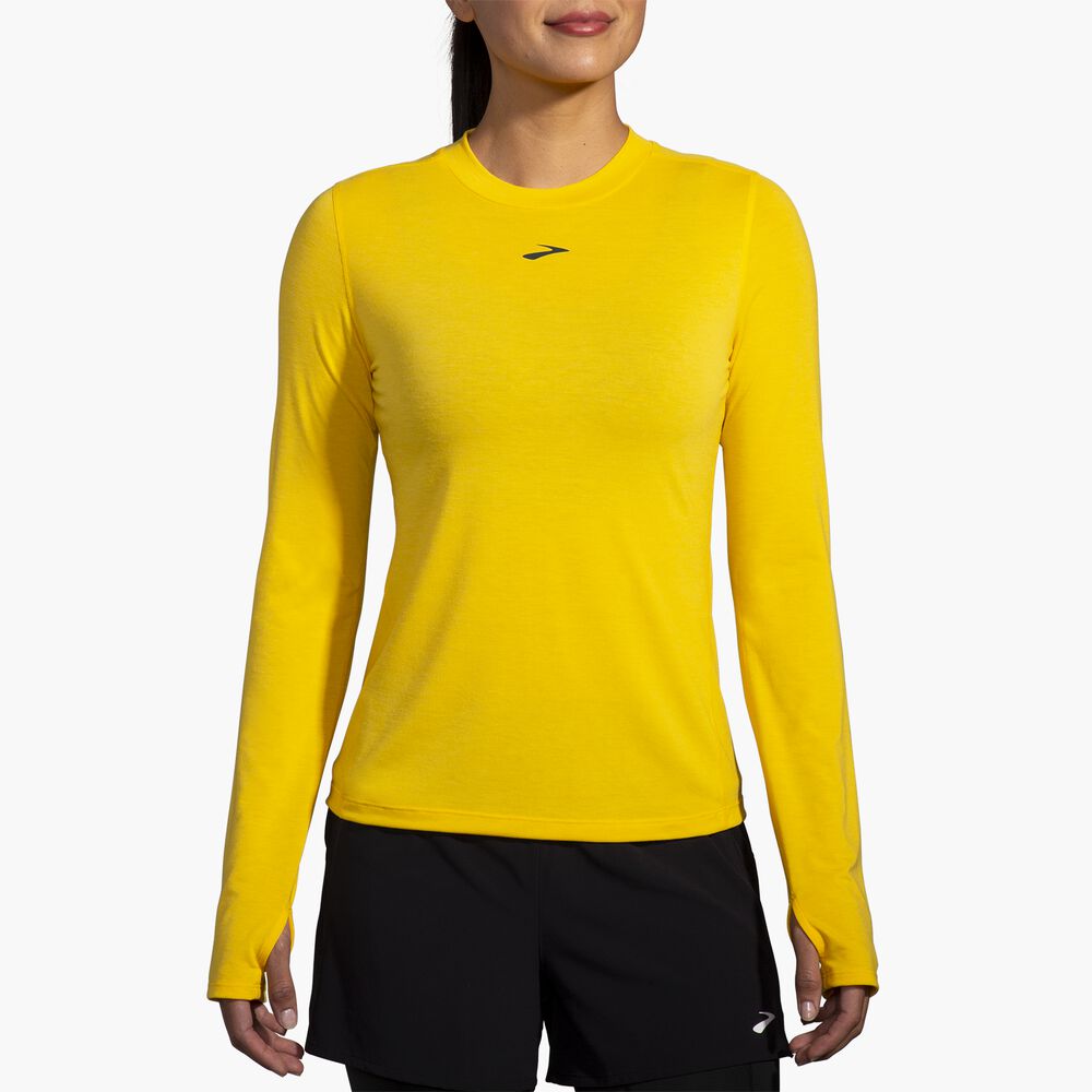 Brooks High Point Long Sleeve - Zitronenchrom