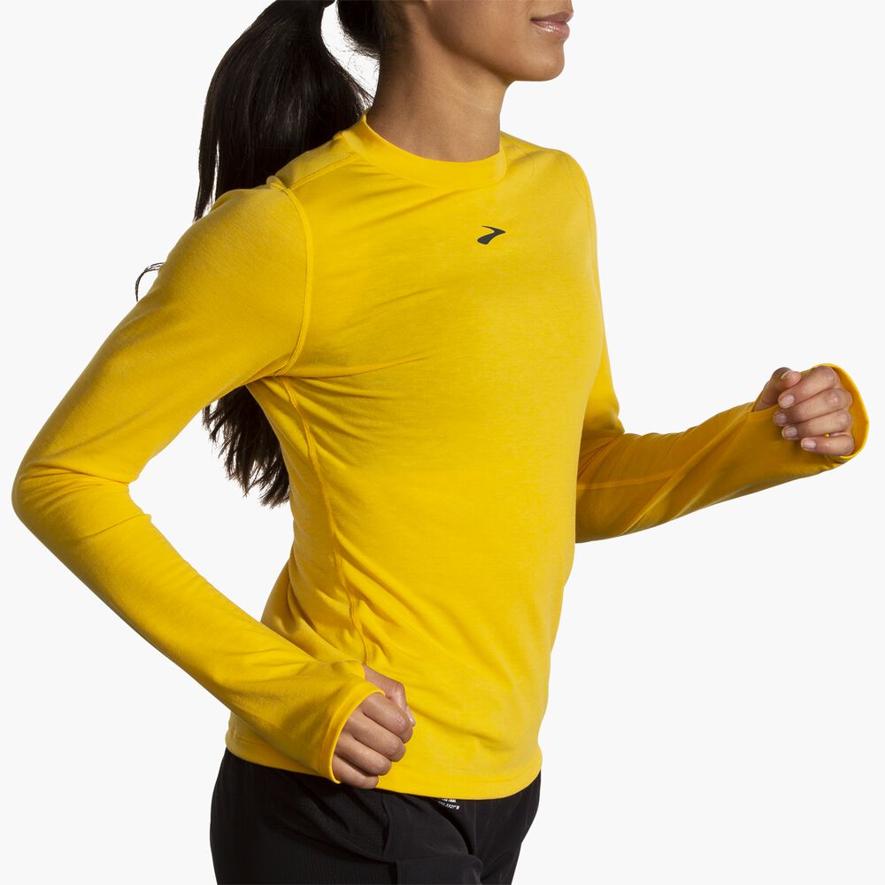 Brooks High Point Long Sleeve - Zitronenchrom