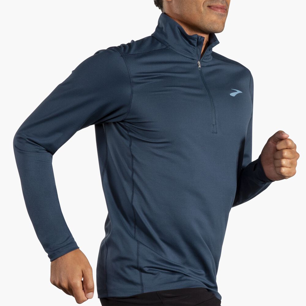 Brooks Dash 1/2 Zip 2.0 - Blauschiefer