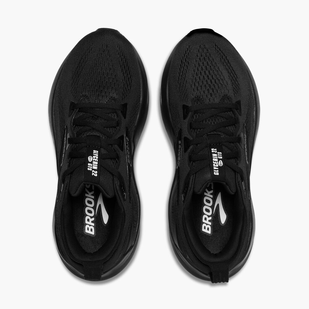 Brooks Glycerin GTS 22 - Schwarz/Schwarz/Ebenholz