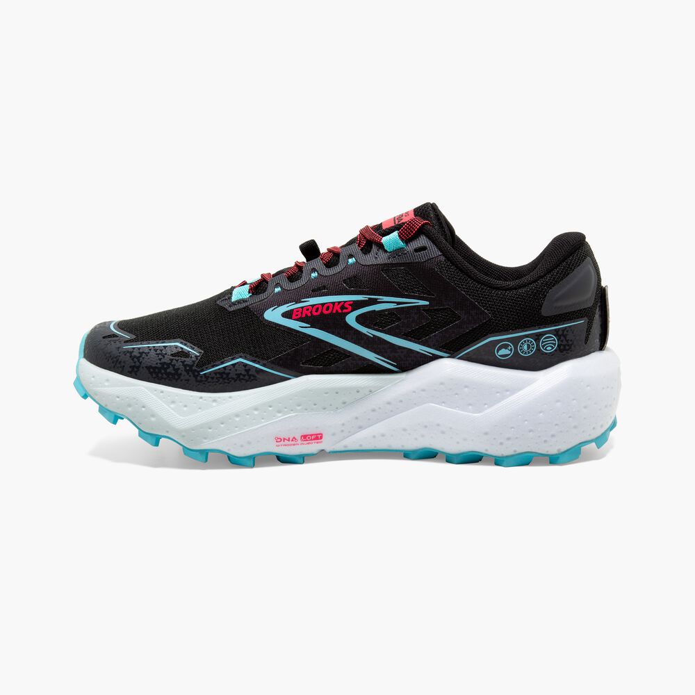 Brooks Caldera 7 - Schwarz/Ebenholz/Blaufisch