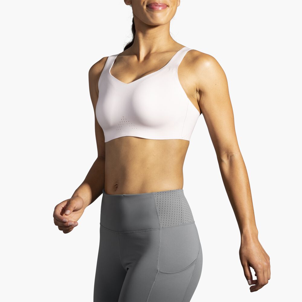 Brooks Underwire Sports Bra - Rosenwasser