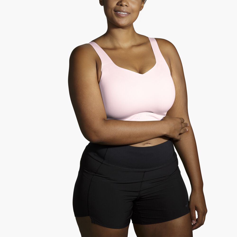 Brooks Underwire Sports Bra - Rosenwasser