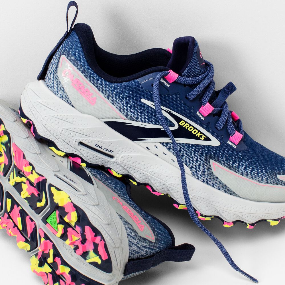 Brooks Cascadia 18 - Oceana/Perlblau/Rosa