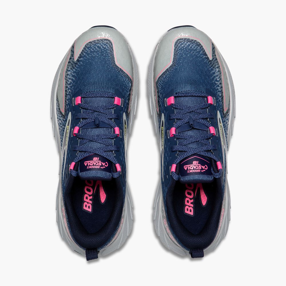 Brooks Cascadia 18 - Oceana/Perlblau/Rosa