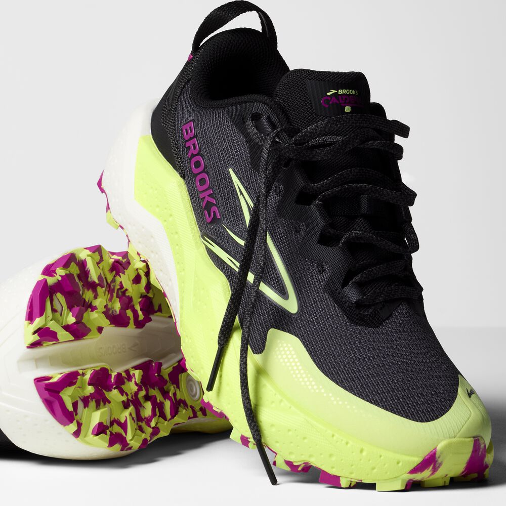 Brooks Caldera 8 - Grau/Schwarz/Limette