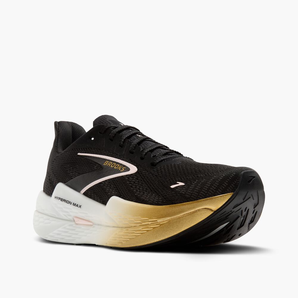Brooks Hyperion Max 2 - Schwarz/Gold/Pink