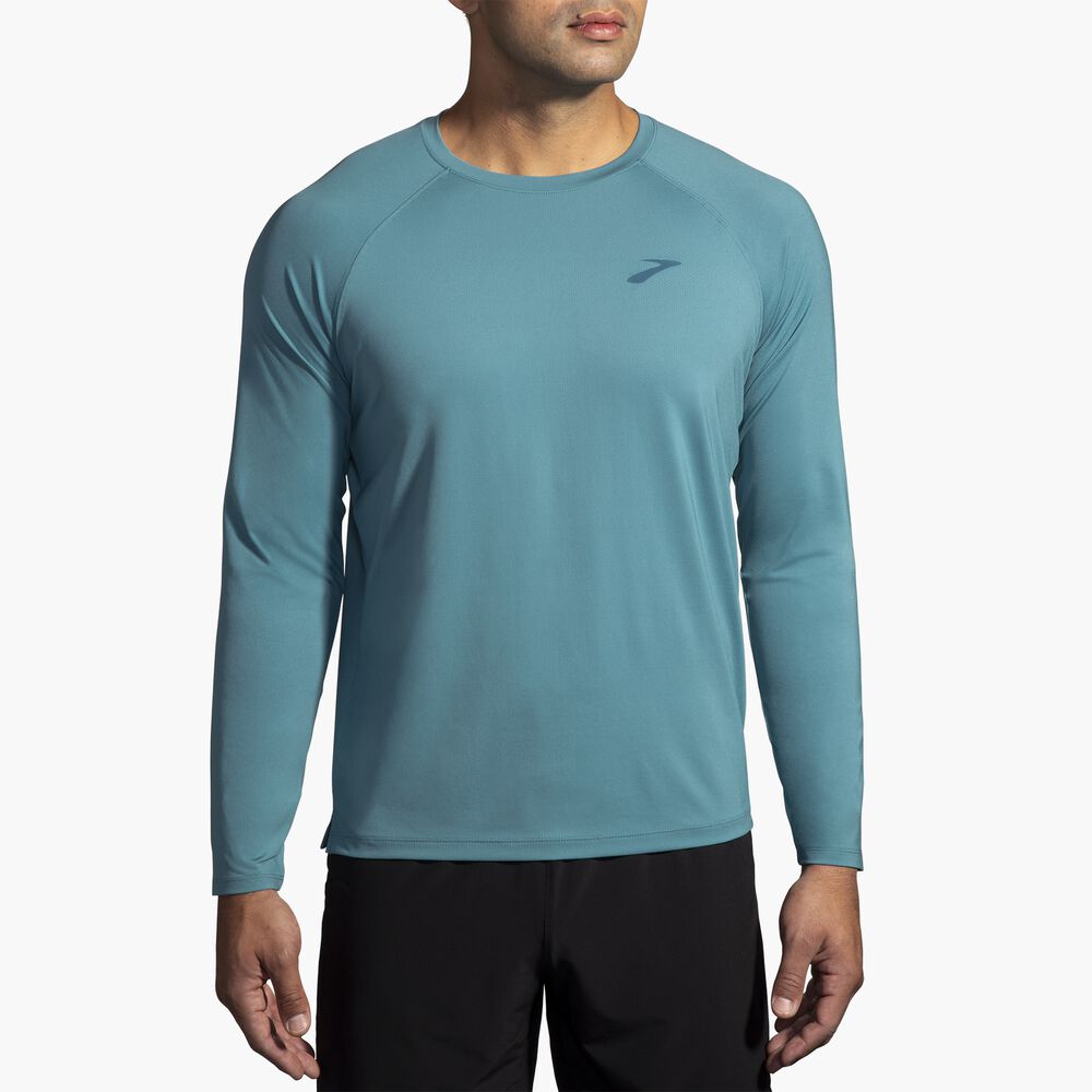 Brooks Atmosphere Long Sleeve 2.0 - Storm Blau