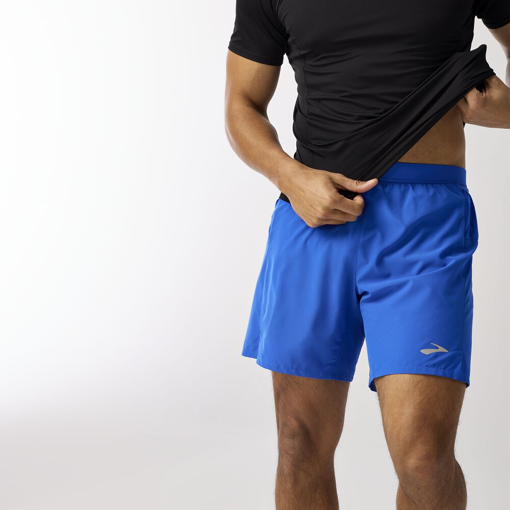 Brooks Journey 7" 2-in-1 Short - Neo Blue