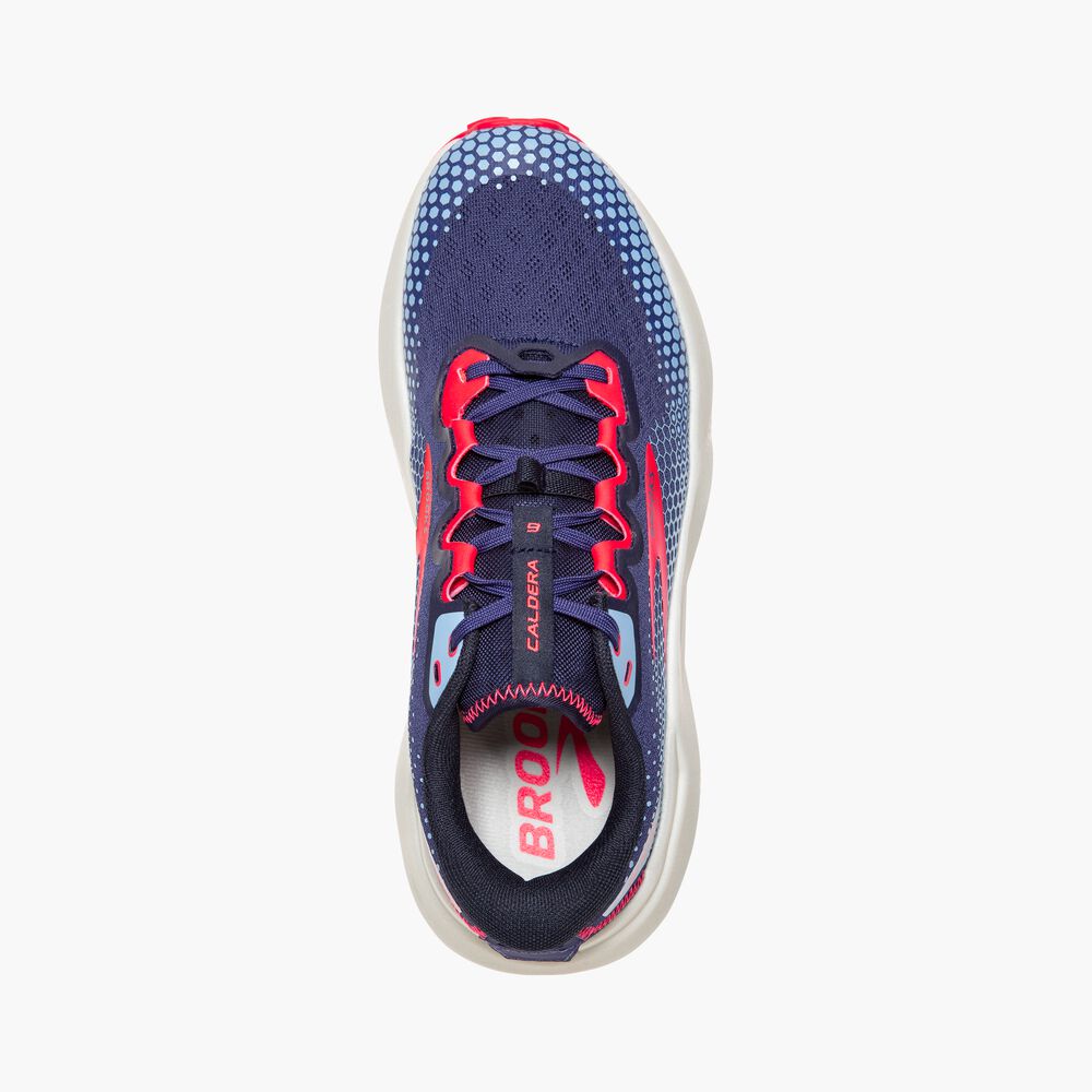 Brooks Caldera 6 - Tiefes Kobaltblau/Diva Pink/Austernpilz