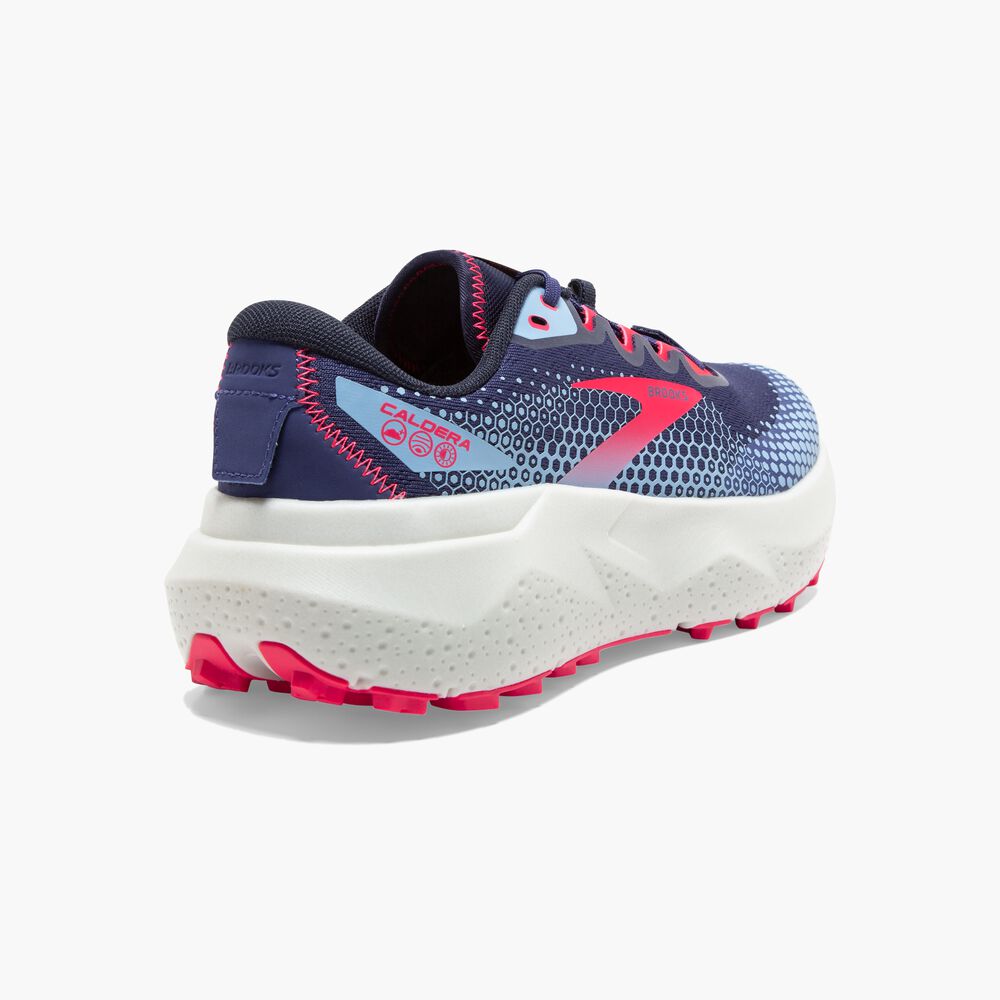 Brooks Caldera 6 - Tiefes Kobaltblau/Diva Pink/Austernpilz