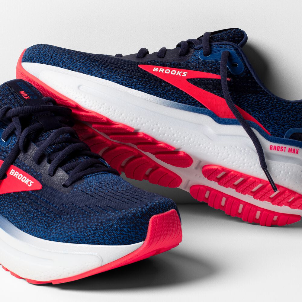 Brooks Ghost Max 2 - Peacoat/True Blue/Diva Pink