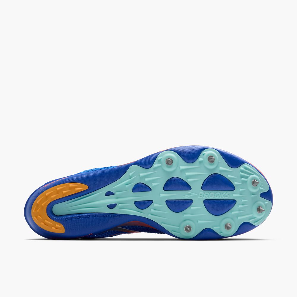 Brooks Hyperion Elite LD - Kobaltblau/Pink Clay/Orange