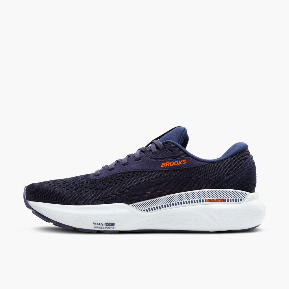 Brooks Adrenaline GTS 24 - Peacoat/Orange/Weiß