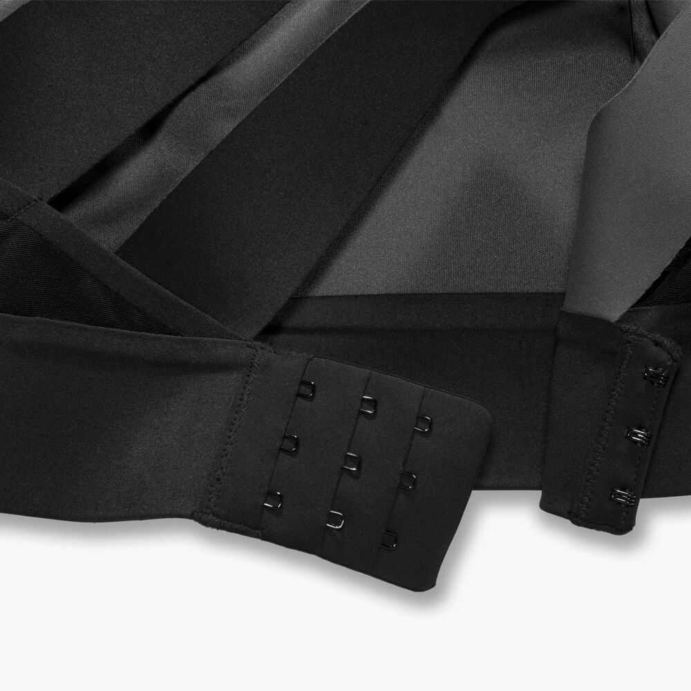 Brooks Interlace Sports Bra - Schwarz
