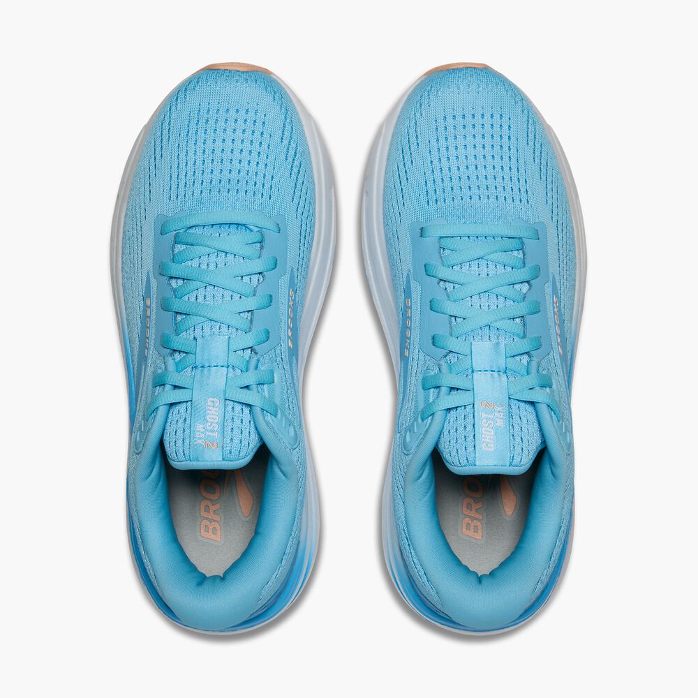Brooks Ghost Max 2 - Ostsee/Bonnie Blau/Pfirsich