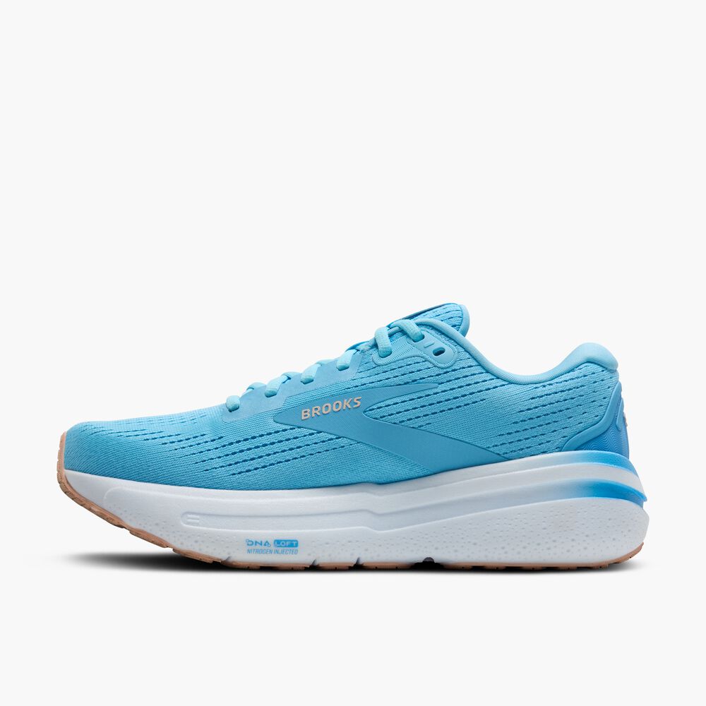 Brooks Ghost Max 2 - Ostsee/Bonnie Blau/Pfirsich