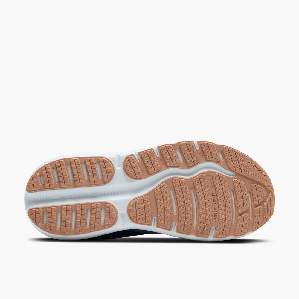 Brooks Ghost Max 2 - Ostsee/Bonnie Blau/Pfirsich
