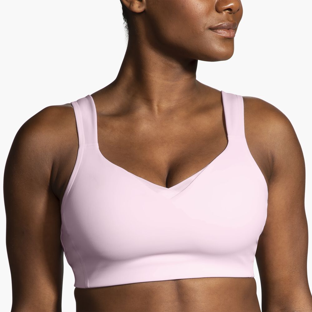 Brooks Convertible Sports Bra - Quarz