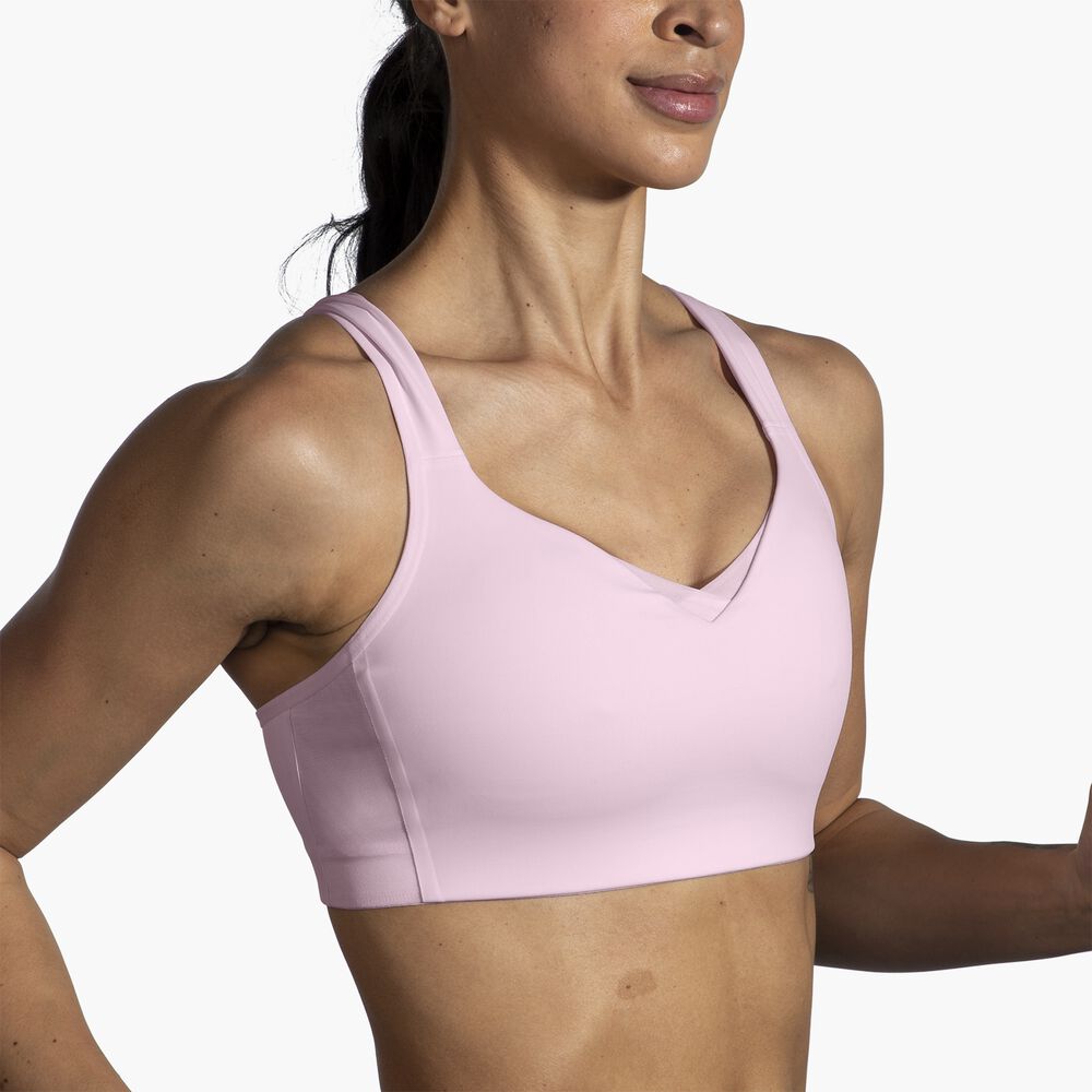 Brooks Convertible Sports Bra - Quarz