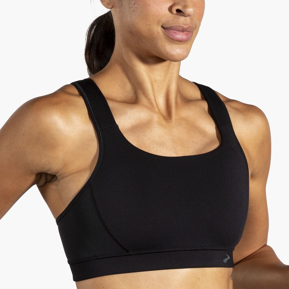 Brooks Convertible 2.0 Sports Bra - Schwarz